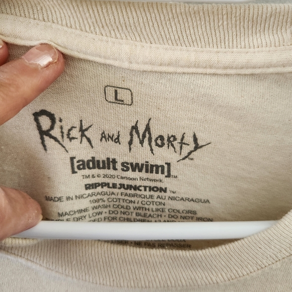 Rick and Morty Long Sleeve Shirt - Large - Picture 4 of 5